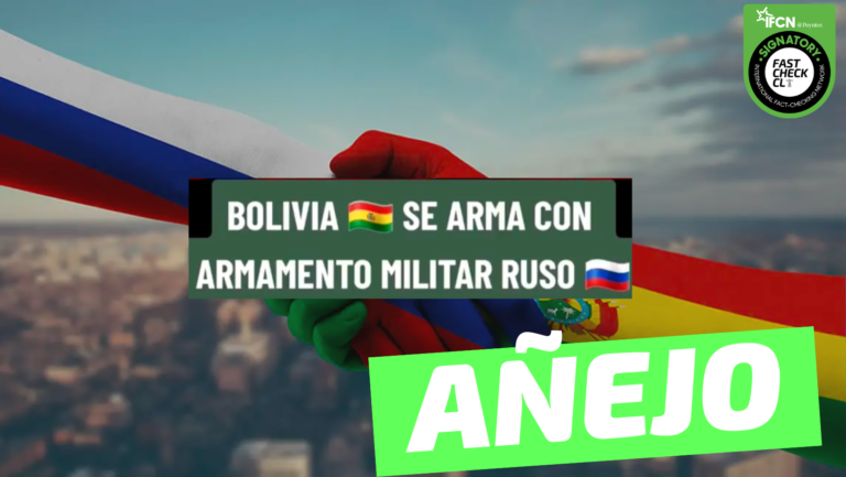 Read more about the article (Video) “Bolivia se arma con armamento militar ruso”: #Añejo