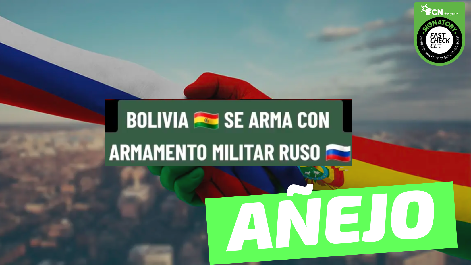 You are currently viewing (Video) “Bolivia se arma con armamento militar ruso”: #Añejo
