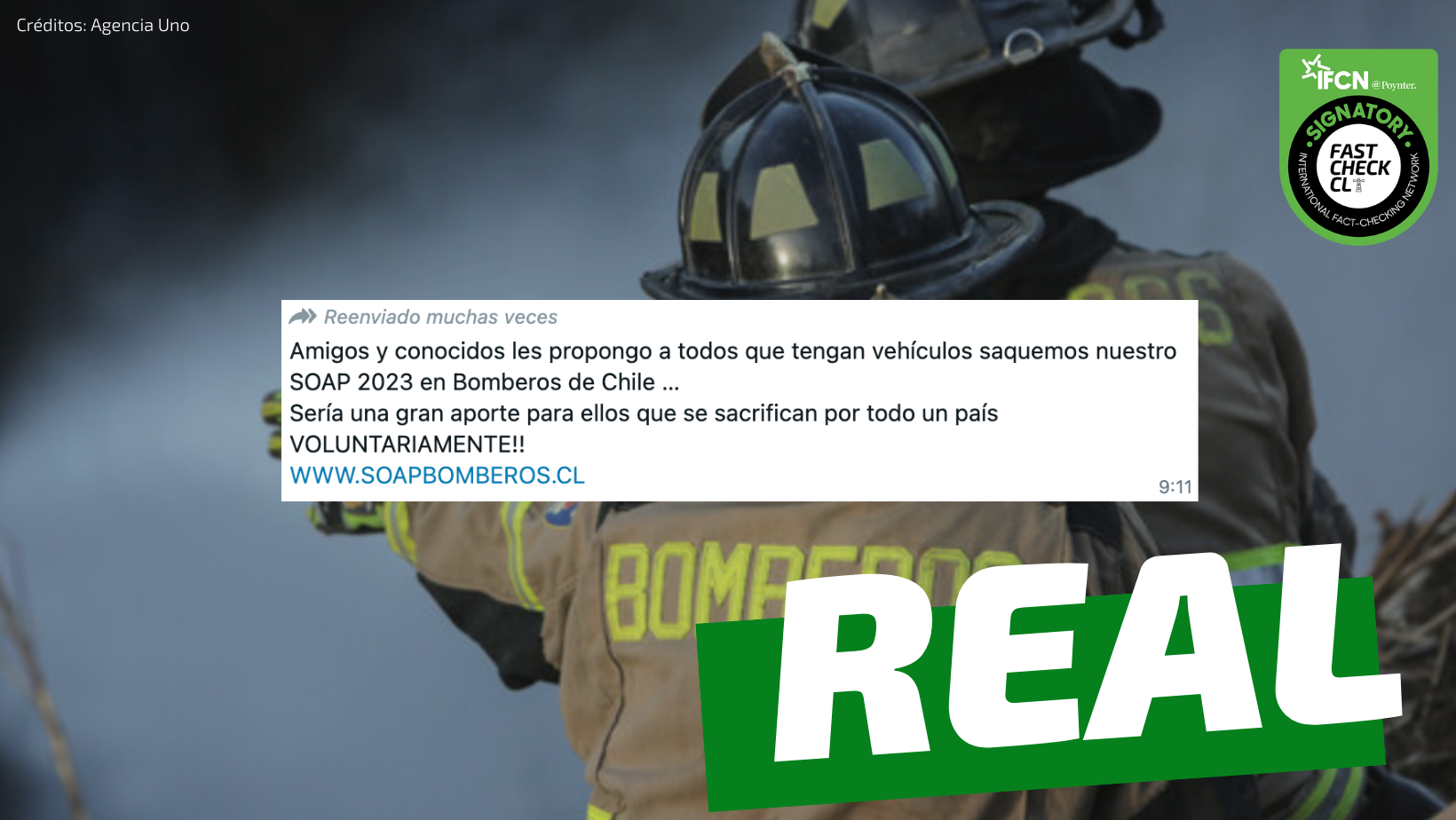 You are currently viewing (Whats App) “Saquemos nuestro SOAP 2023 en Bomberos de Chile en WWW.SOAPBOMBEROS.CL”: #Real