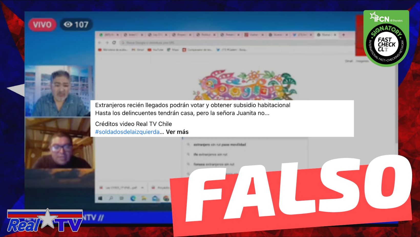 You are currently viewing “Extranjeros recién llegados podrán votar y obtener subsidio habitacional”: #Falso