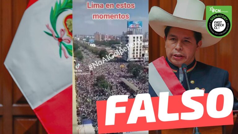 Read more about the article (Video) “Lima en estos momentos”: #Falso