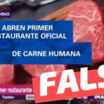 “Abren primer restaurante de carne humana” en Japón”: #Falso