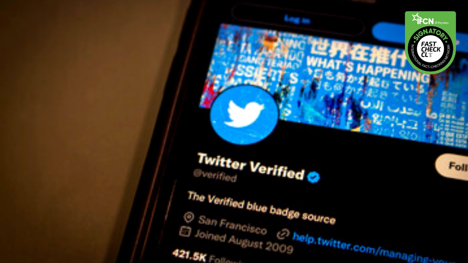 You are currently viewing <strong>Desinformación verificada: Los riesgos que presenta el uso del nuevo servicio “Twitter Blue”</strong>