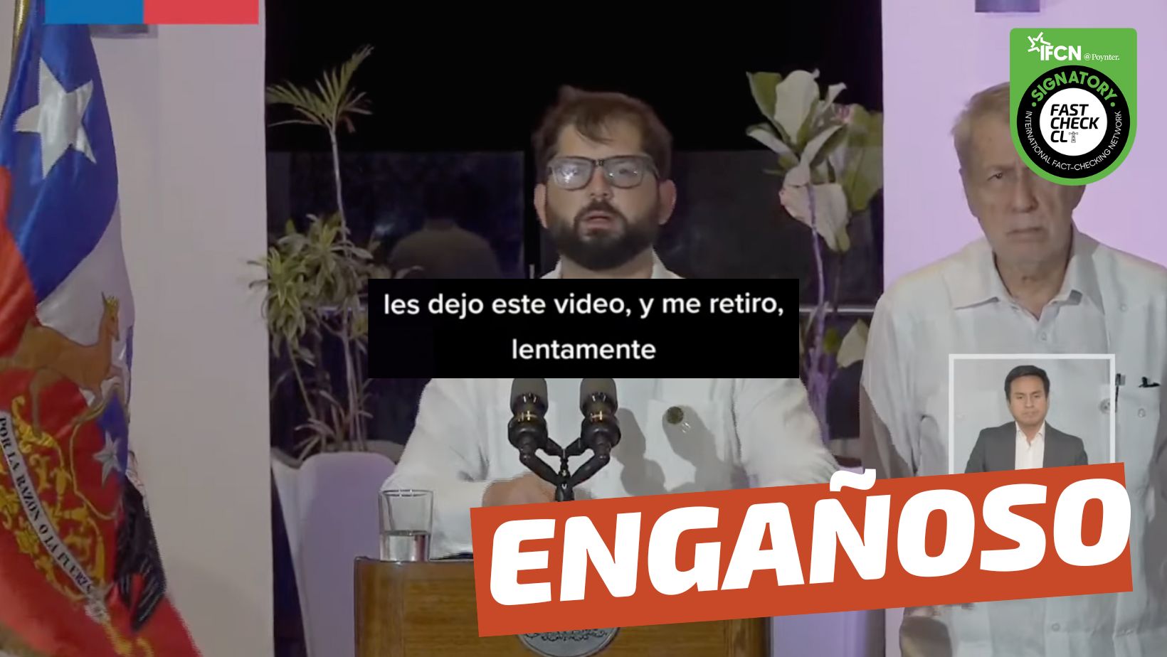 You are currently viewing (Video) Presidente Boric no responde una pregunta sobre Nicaragua: #Engañoso