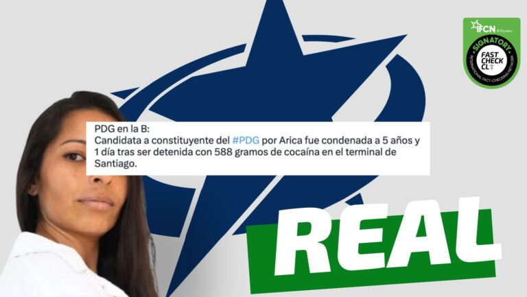 Candidata del PDG a constituyente por arica fue condenada a 5 an虄os y un dia