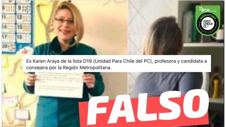 Es karen araya de la lista d19 profesora y candidata consejera