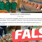 (Concurso) “Para celebrar el 47° cumpleaños de Jumbo, estamos enviando 500 bolsas de regalo especiales a todos los que deseen”: #Falso