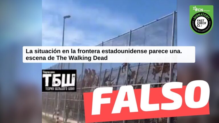 La situación en la frontera estadounidense parece una. escena de The Walking Dead