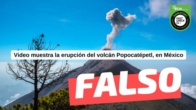Video muestra la erupción del volcán Popocatépetl, en México
