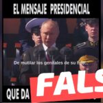 (Video) “El mensaje presidencial (de Vladimir Putin) que da la vuelta al mundo”: #Falso