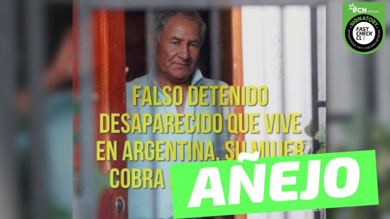 Read more about the article (Imagen) “Falso detenido desaparecido que vive en Argentina, su mujer cobra la pensión en Chile”: #Añejo