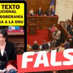 (Video) “Nuevo texto constitucional elimina la soberanía y la entrega a la ONU”: #Falso