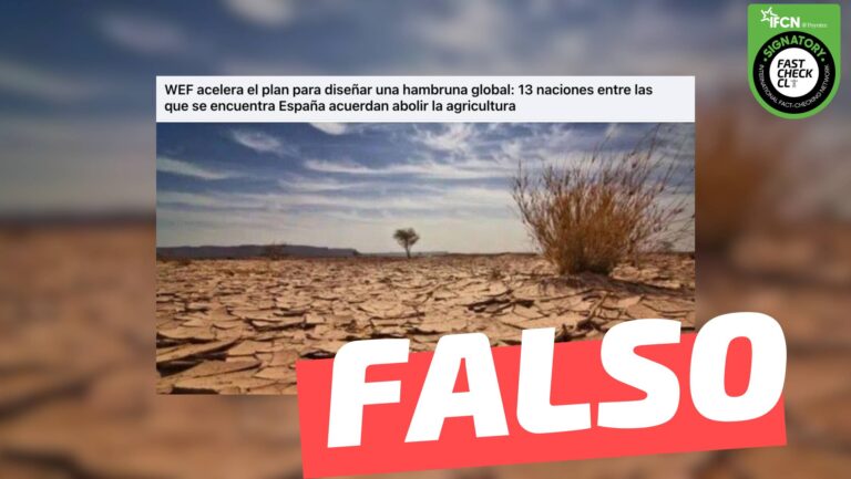 Read more about the article “13 países han anunciado recientemente planes para abolir la agricultura”: #Falso