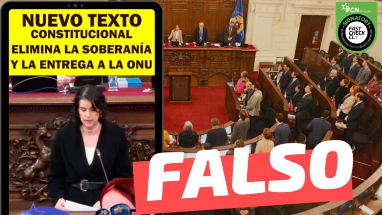 Read more about the article (Video) “Nuevo texto constitucional elimina la soberanía y la entrega a la ONU”: #Falso