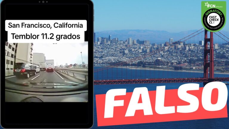 Read more about the article (Video) “San Francisco, California, temblor de 11.2 grados”: #Falso