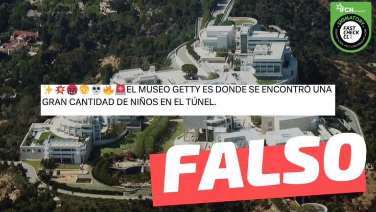 Read more about the article “El Museo Getty (Estados Unidos) es donde se encontró una gran cantidad de niños en el túnel”: #Falso