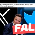 “La página de ayuda de X.com, antes conocido como Twitter, reveló que un “Tweet” ahora se llamará oficialmente como “Xeet.””: #Falso