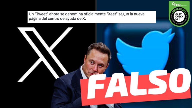 Read more about the article “La página de ayuda de X.com, antes conocido como Twitter, reveló que un “Tweet” ahora se llamará oficialmente como “Xeet.””: #Falso