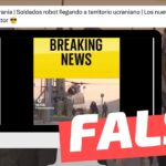 (Video) “Nuevo ‘Robot Royal Force’ llegó a Ucrania”: #Falso
