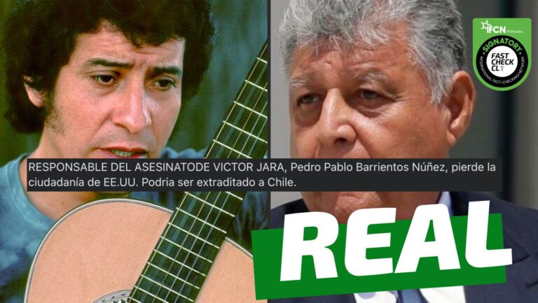 Read more about the article “Responsable del asesinato de Víctor Jara, Pedro Pablo Barrientos Núñez, pierde la ciudadanía de Estados Unidos”: #Real