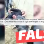 (Video) “Encuentran traficantes de órganos en China con los niños en hieleras”: #Falso