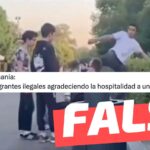 (Video) Inmigrantes ilegales golpeando a un ciego en Alemania: #Falso