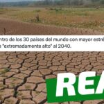 (Imagen) “Chile está dentro de los 30 países del mundo con mayor estrés hídrico”: #Real