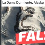 (Imagen) “‘La Dama Durmiente’, en Alaska”: #Falso