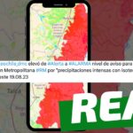 Regiones Metropolitana, O’Higgins y Maule pasan de “alerta” a “alarma” por precipitaciones intensas con isoterma cero alta: #Real