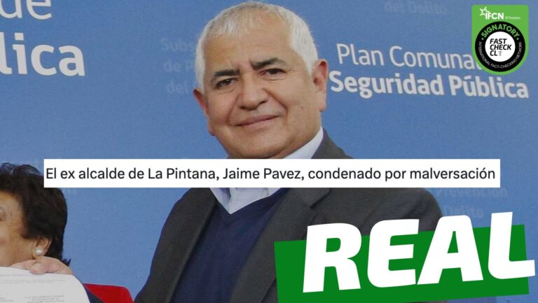 Read more about the article “El exalcalde de La Pintana, Jaime Pavez, condenado por malversación”: #Real