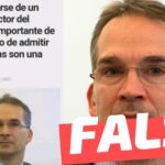(Imagen) “Muere al lanzarse de un edificio el director del hospital más importante de Alemania, luego de admitir que las vacunas son una estafa”: #Falso
