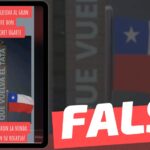 (Imagen) “Se proyecta frase alusiva al expresidente don Augusto Pinochet Ugarte”: #Falso