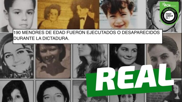 Read more about the article “190 menores de edad fueron ejecutados o desaparecidos durante la dictadura”: #Real