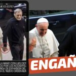 (Imagen) “El Papa Francisco de la mano con Luigi Ciotti, activista gay, financiado por los Rockefeller”: #Engañoso