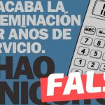 En la nueva Constitución “se acaba el derecho a indemnización por años de servicio”: #Falso