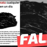 “El shilajit, un aceite natural de planta, acaba de demostrar que mata las células cancerosas en solo 1 día”: #Falso