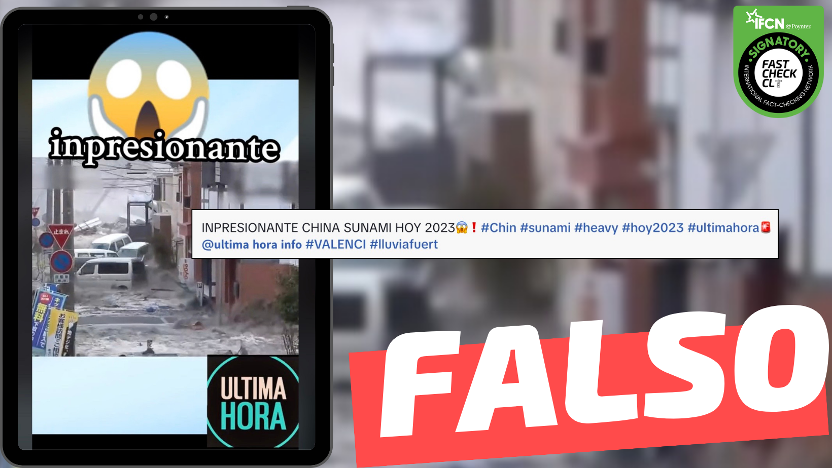 You are currently viewing (Video) “Impresionante China tsunami hoy 2023”: #Falso