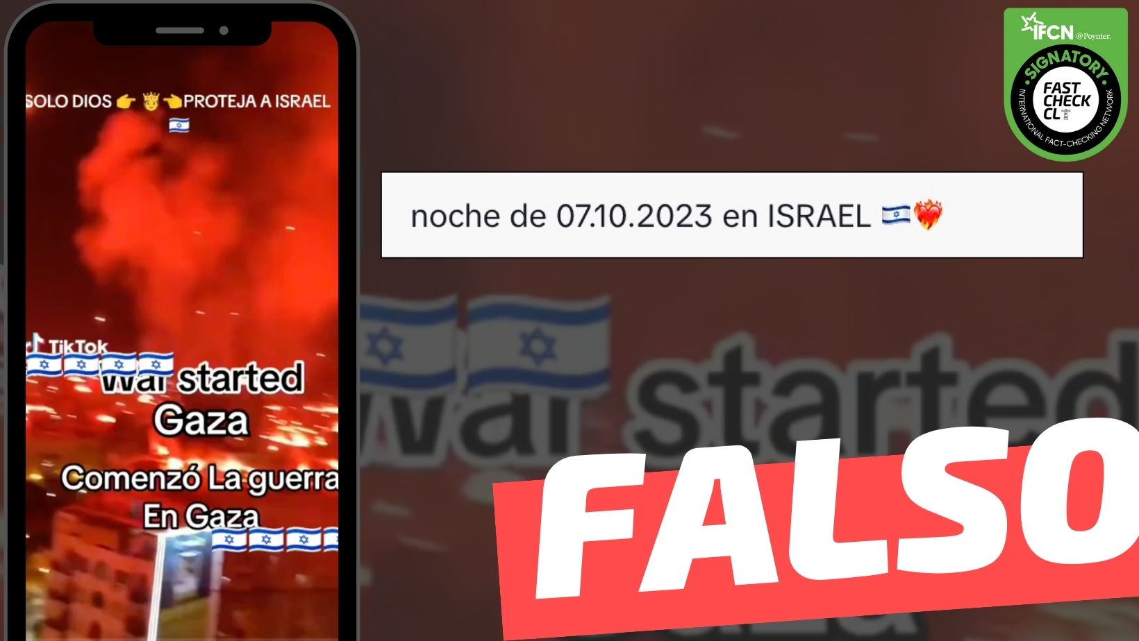 You are currently viewing (Video) “Noche 07.10.2023. Comenzó la guerra en Gaza”: #Falso