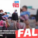 Servicio Jesuita a Migrantes: “Ellos también tienen derechos y la nueva Constitución se los está quitando”: #Falso
