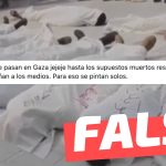 (Video) “Hasta los supuestos muertos resucitan, así los palestinos engañan a los medios”: #Falso