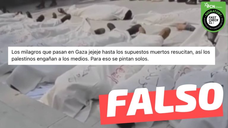 Read more about the article (Video) “Hasta los supuestos muertos resucitan, así los palestinos engañan a los medios”: #Falso