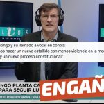 (Video) “Daniel Stingo y su llamado a votar en contra: ‘Podemos hacer un nuevo estallido con menos violencia, en la medida de posible, y un nuevo proceso constitucional'”: #Engañoso
