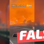 (Video) Imágenes de un incendio en Israel: #Falso