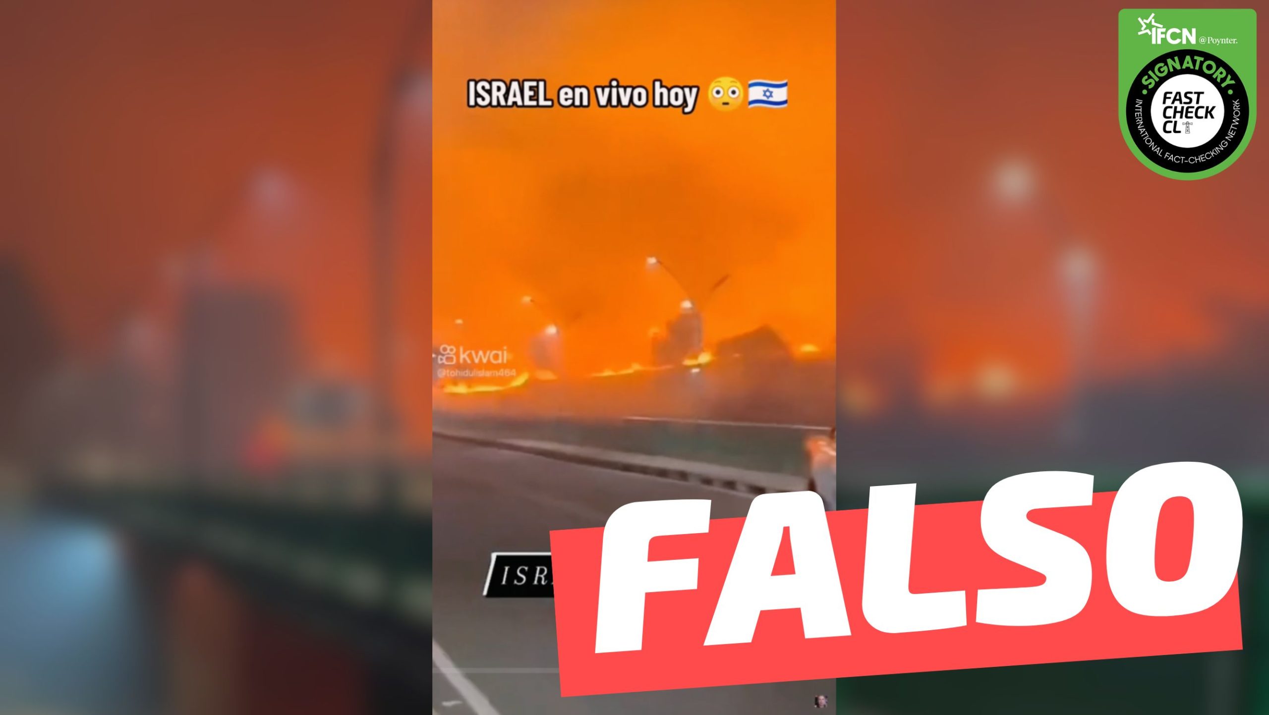 You are currently viewing (Video) Imágenes de un incendio en Israel: #Falso