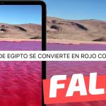 (Video) “El río Nilo se tiñe de rojo”: #Falso