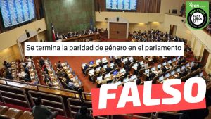 Read more about the article Con la nueva Constitución “se termina la paridad de género en el parlamento”: #Falso
