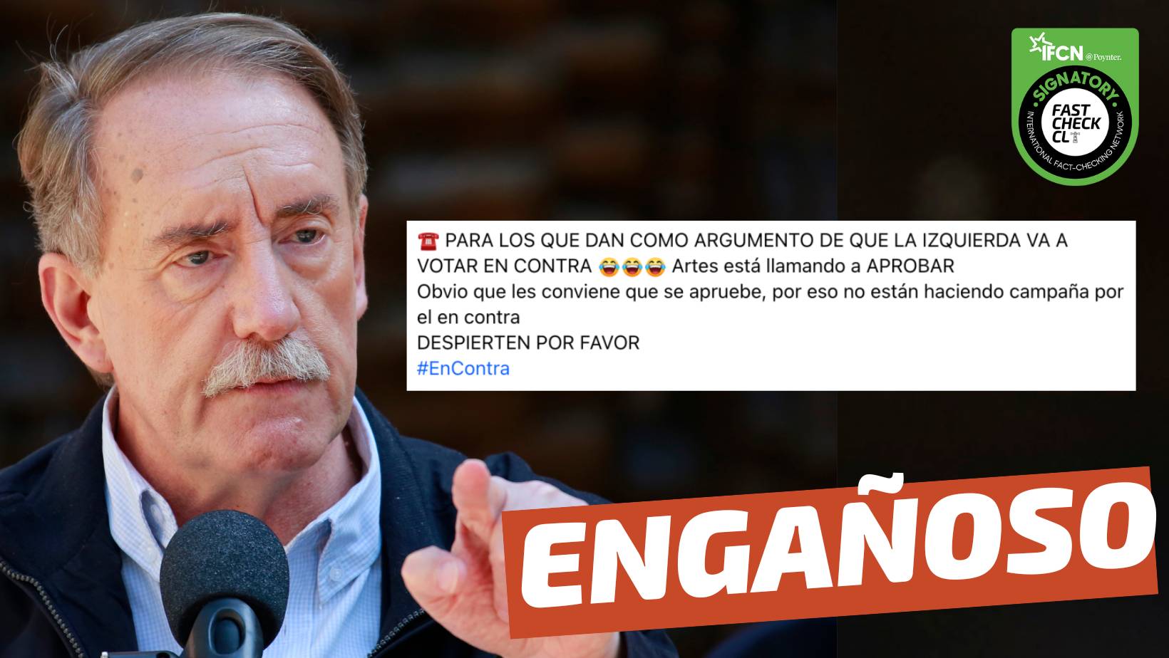 You are currently viewing (Video) Eduardo Artés está llamando a votar “A Favor”: #Engañoso