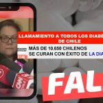(Video) Ministra de Salud promueve programa de gobierno que cura la diabetes: #Falso