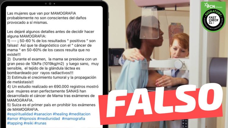 Read more about the article La mamografía estimula el crecimiento tumoral y la propagación de metástasis. Suiza es el primer país en prohibirla: #Falso