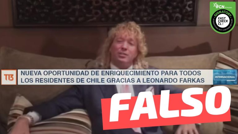 Read more about the article (Video) Leonardo Farkas donará mil millones de dólares en una nueva plataforma de criptomonedas: #Falso